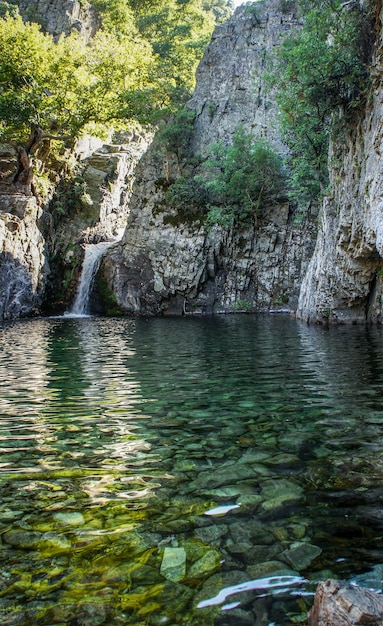 Samothrake Grieks eiland ideaal voor zomervakantie Wandelen langs de watervallen en natuurlijke poelen