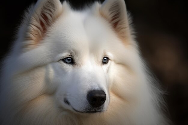 写真 aiが生成したサモエド犬種