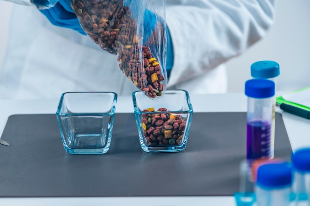 Sample Preparation for Pet Food Quality Control in Laboratory