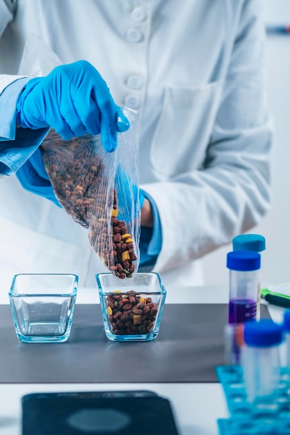 Sample Preparation for Pet Food Quality Control in Laboratory