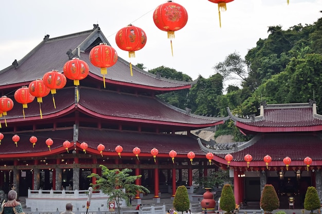 Sampookong Temple A historical temple with traditional Chinese and Javanese architecture