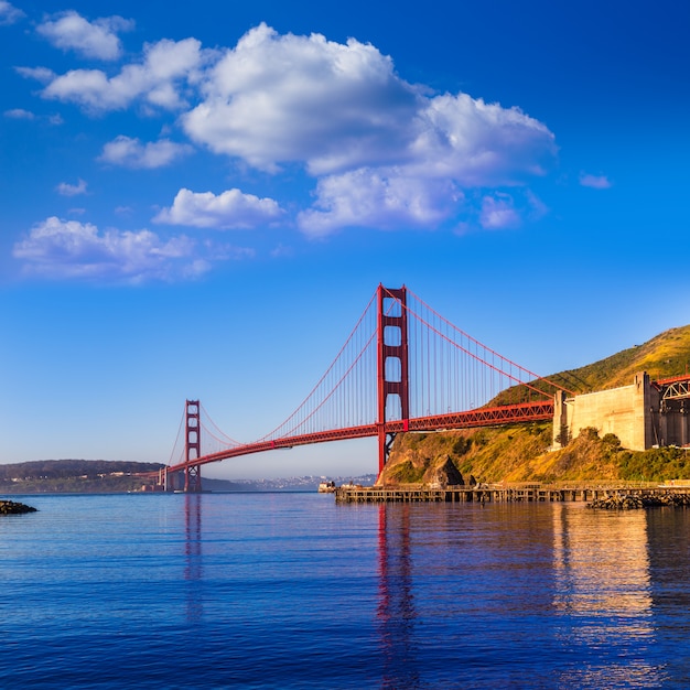 San Francisco Golden Gate Bridge Californië