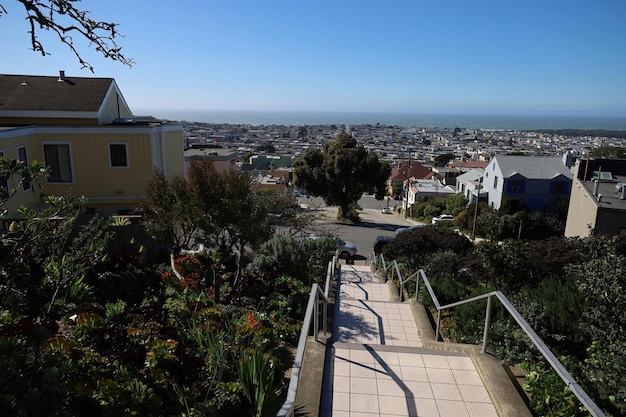 San francisco mosaic stairway