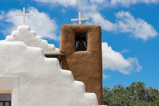 Cappella di san geronimo a taos pueblo, usa