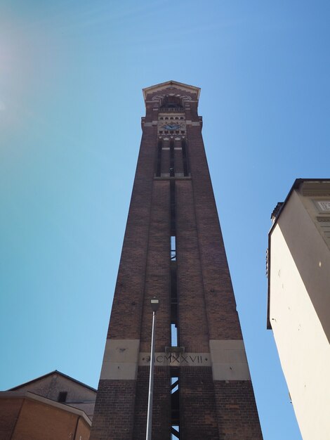 San Giuseppe church steeple in Turin