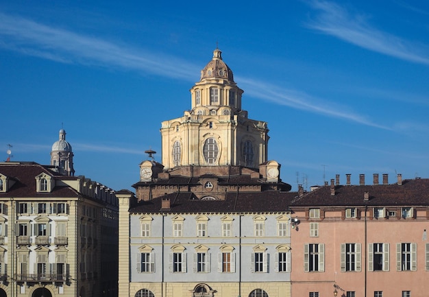 San Lorenzo church dome in Turin