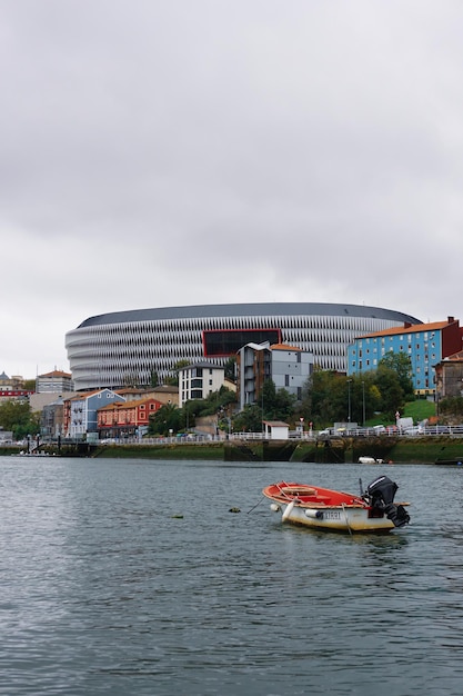 San Mams stadion atletische club de Bilbao voetbalteam Bilbao Baskenland Spanje