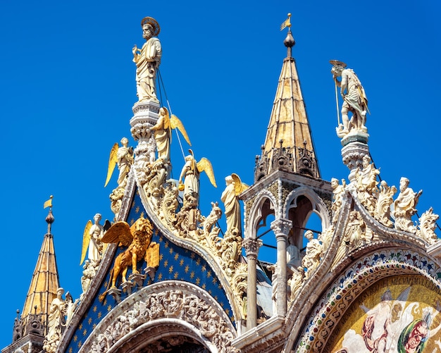 San Marco Basiliek close-up Venetië Italië