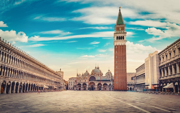 San Marco in Venice at sunrise