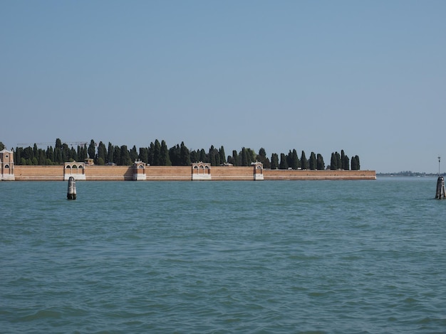 San Michele begraafplaats eiland in Venetië