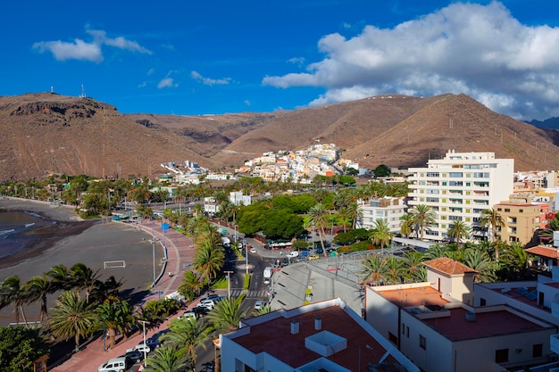 San Sebastin de la Gomera La Gomera는 스페인의 카나리아 제도 중 하나입니다.