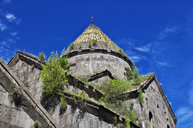 Photo sanahin monastery in mountains of the caucasus, armenia