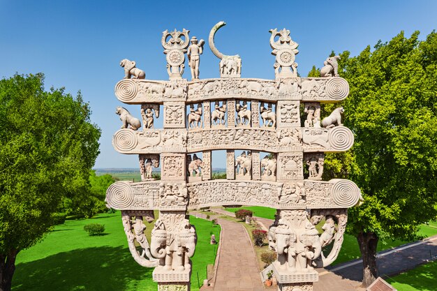 Sanchi Stupa In Sanchi Town