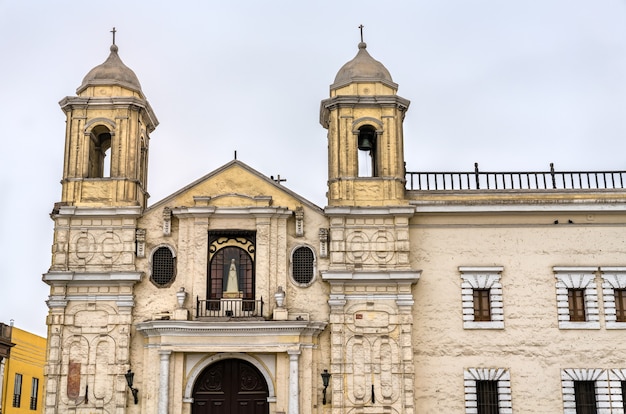 Sanctuary of our lady of solitude in lima peru