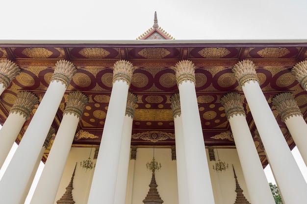 Sanctuary in temple  at Wat Thep Sirin Thrawat Ratchaworawihan.