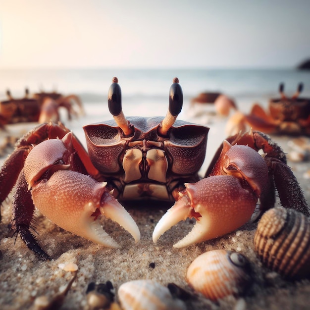 ビーチ・クラブ (Sand Crab) はアイ・ジェネレーティブ (AI-Generative) と呼ばれています