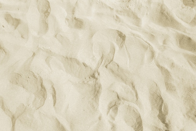 Sabbia sulla trama della spiaggia per lo sfondo estivo.