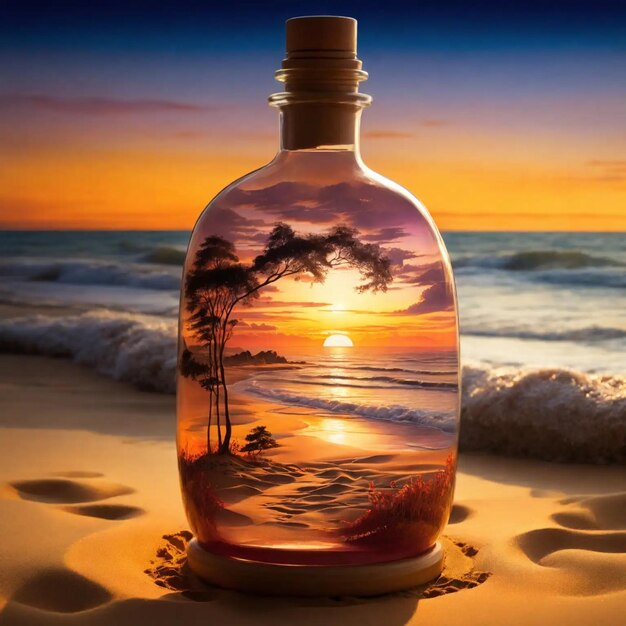 Sand in the bottle