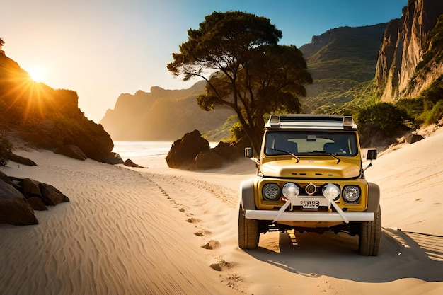 The sand dunes are a must see on the beach.