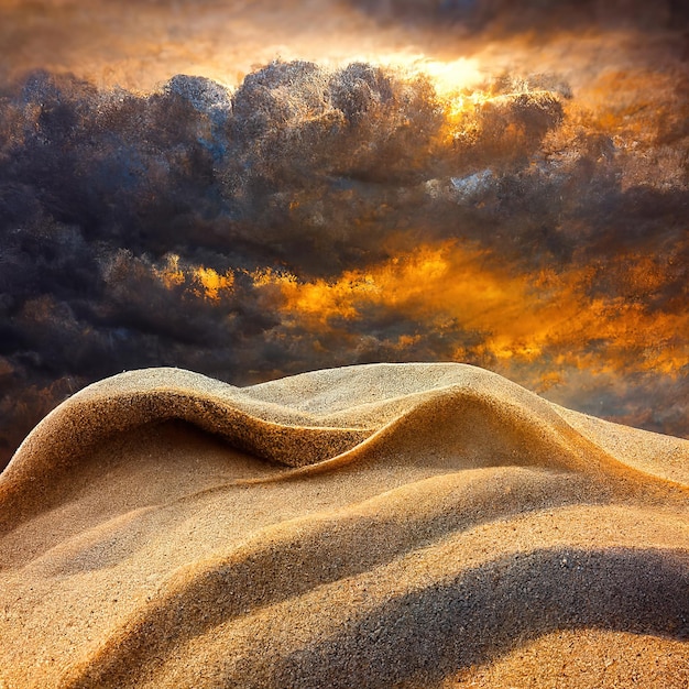 sand dunes background