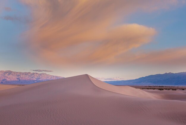 Sand dunes in California