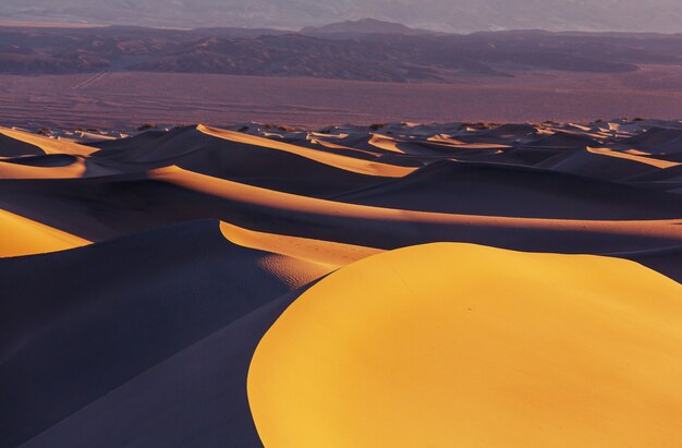 Sand dunes in Death Valley National Park, California, USA