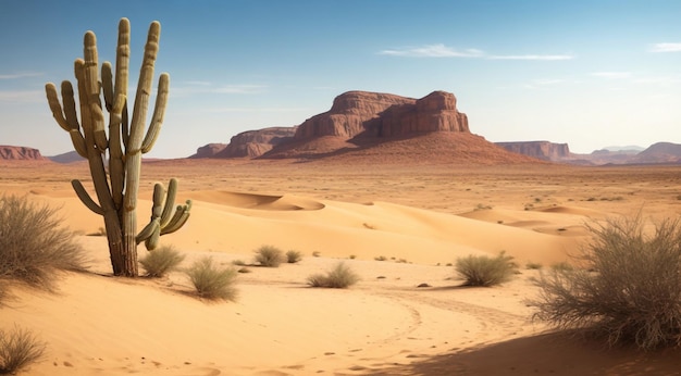 Sand dunes in the desert desert with desert sand desert scene with sand sand in the desert