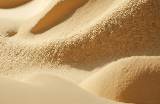 Sand dunes in the desert, egypt