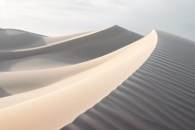 Photo sand dunes wallpaper ai generative