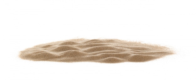 Photo sand isolated