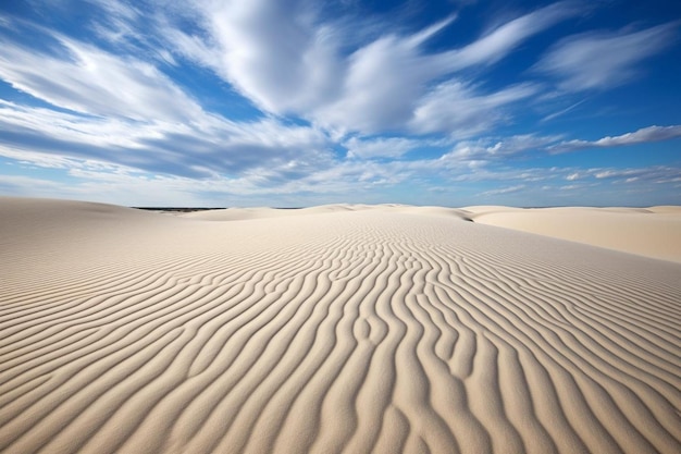 Фото Песок на сухой пустыне