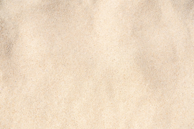 Sand texture background. Brown desert pattern from tropical beach. Close-up.