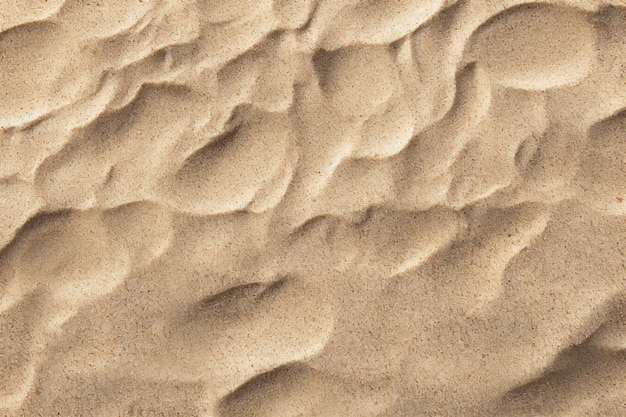 Sand texture background Closeup view of the beach sand