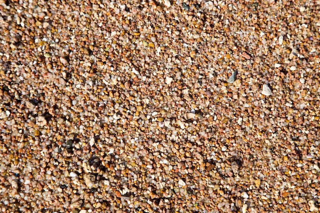 Photo sand texture on the beach natural background