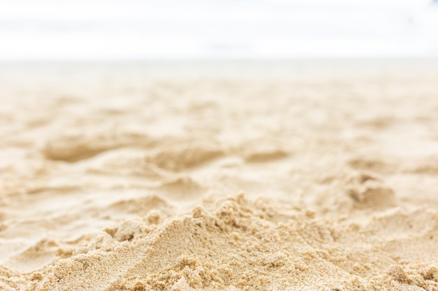 Sand Texture Brown sand Background from fine sand Closeup image