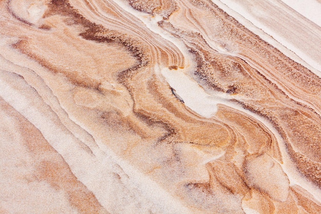砂漠の砂丘の砂の質感