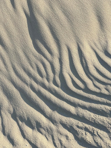 Sand texture Sandy beach for background Top view