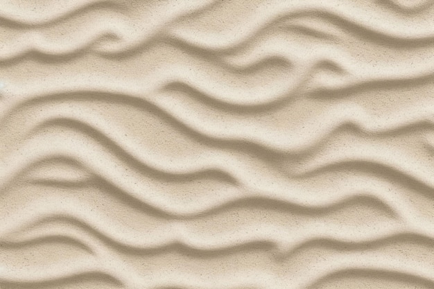 Sand texture with a pattern of waves.