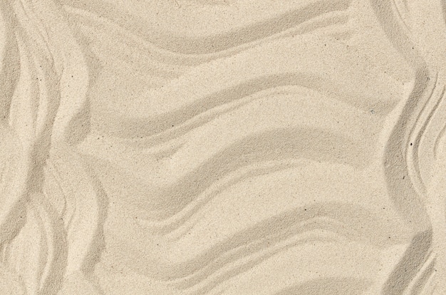 Sand texture with sinuous lines