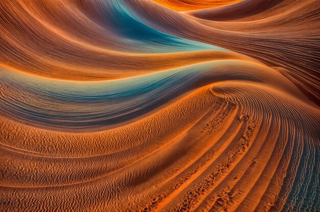 Photo sand wave symphony