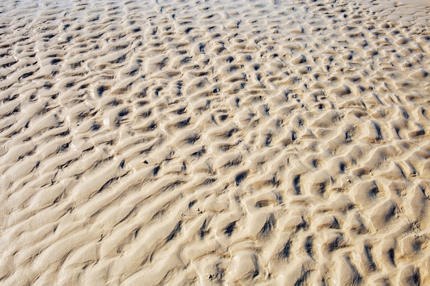 Sand with texture.