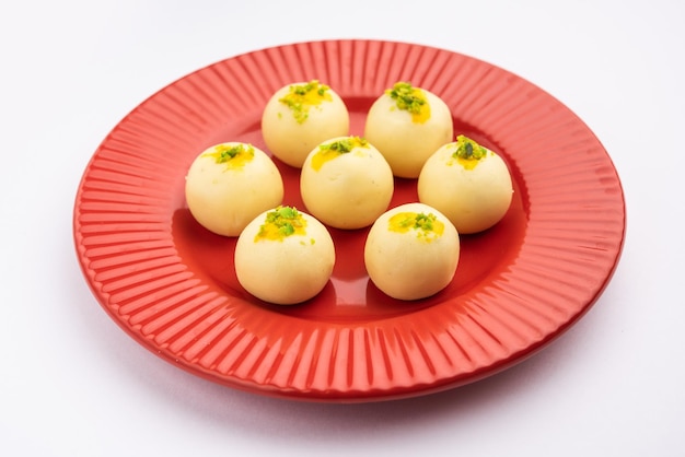 Sandesh or shondesh is a dessert originating from the Bengal India created with milk and sugar