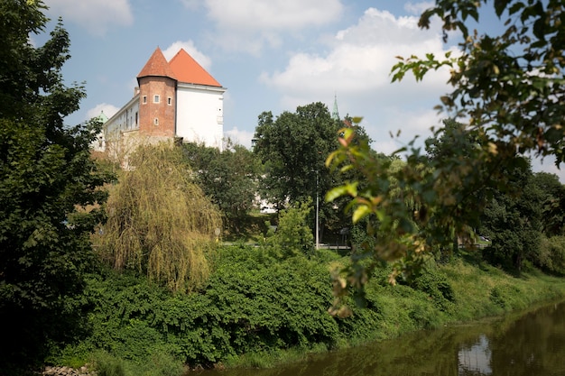 Sandomierz Koninklijk Kasteel in Polen