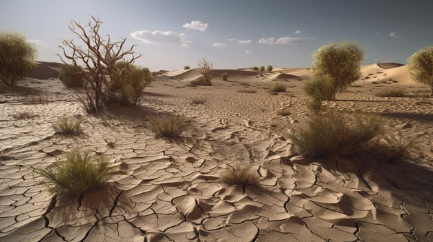 Foto sands of change quando l'ecologia combatte contro la desertificazione