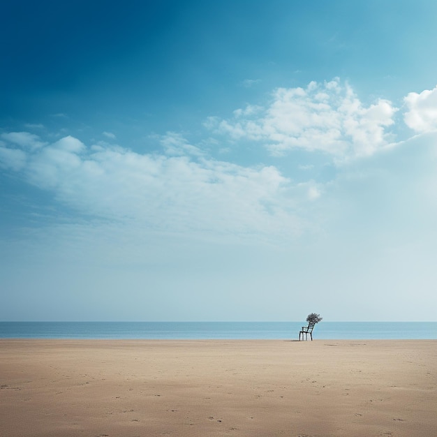 Sands of silence minimalist beach chronicles