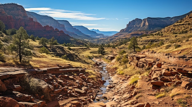 Sandstone formations of great beauty