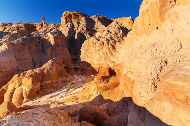 Sandstone formations in Nevada, USA