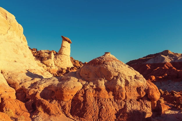 Sandstone formations in Nevada