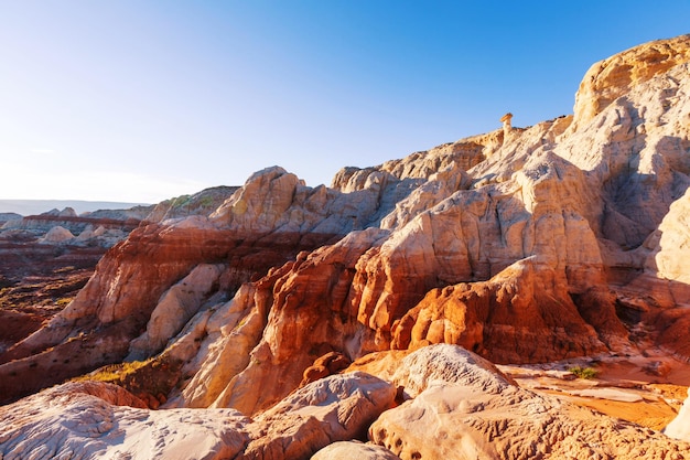 Sandstone formations in Nevada