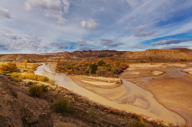 Sandstone formations in utah, usa